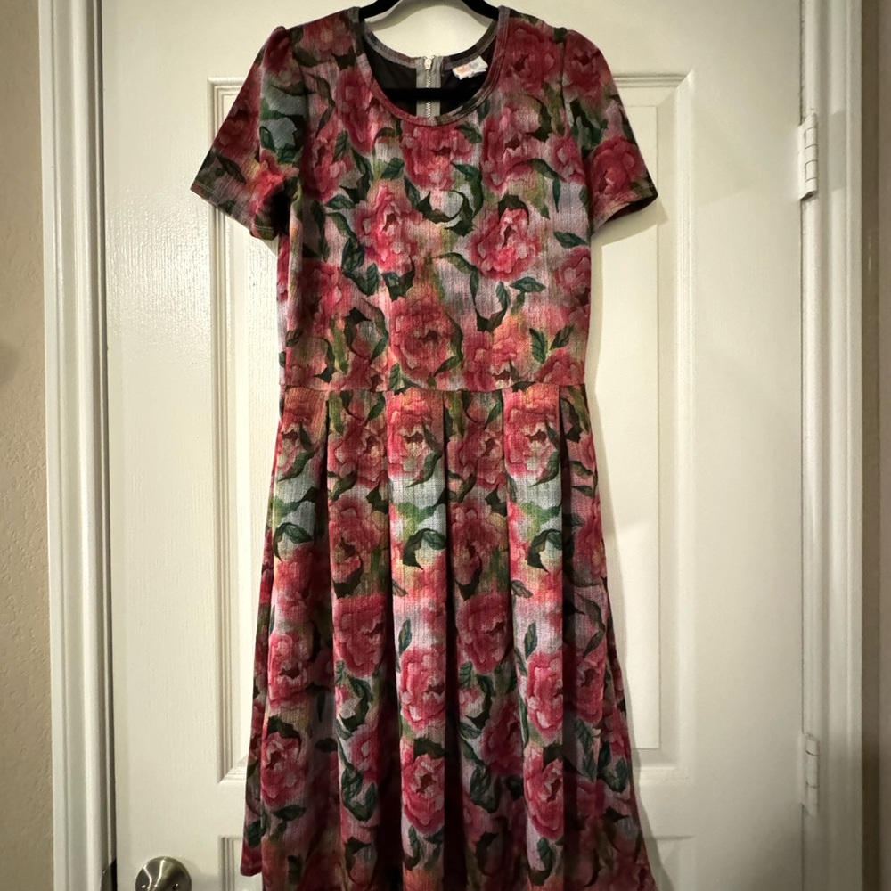 LuLaRoe Amelia Dress size XL